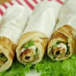 Reshmi Kebab Roll