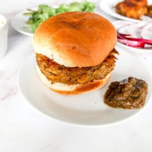 Shami Bun Kebab