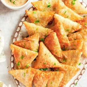 Frozen Beef One Bite Samosa
