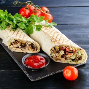 Shawarma wrap Syrian