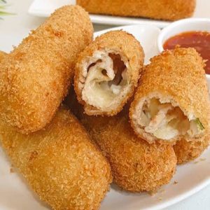Chicken cheese roll